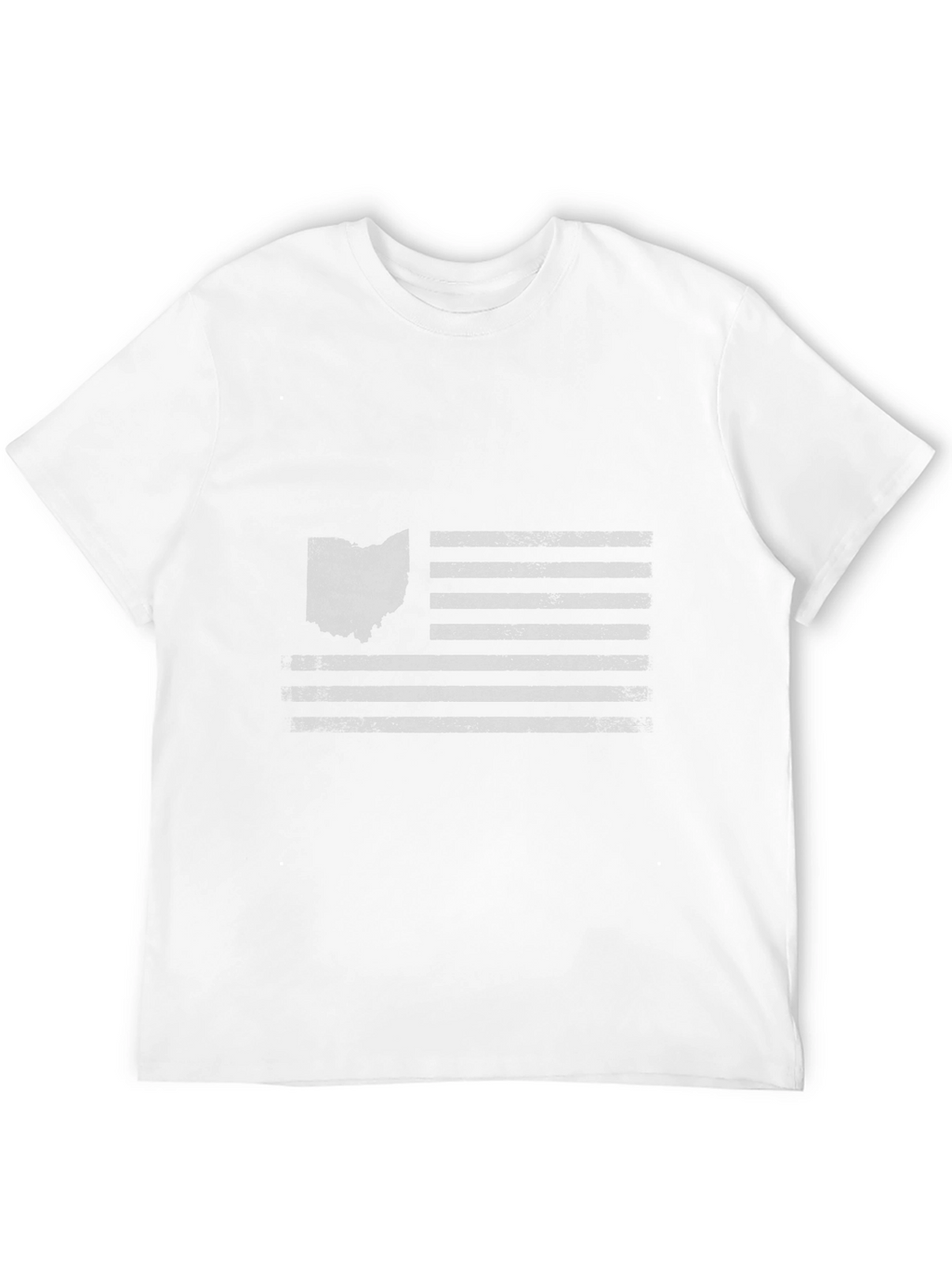 Ohio Flag T-Shirt - Distressed State Pride Tee