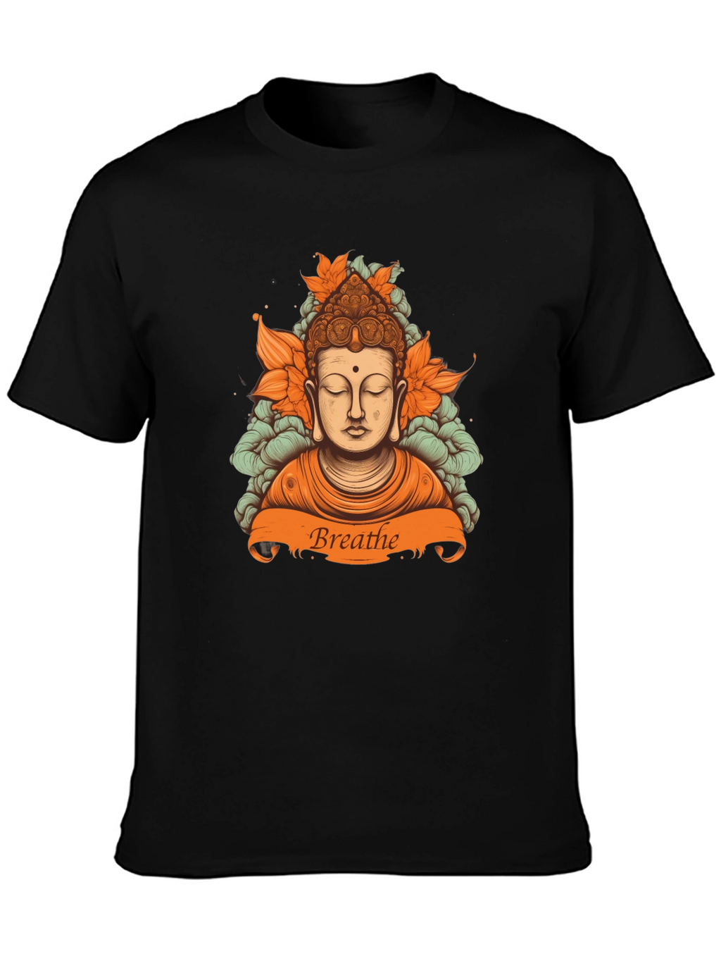 Breathe Buddha Graphic Tee