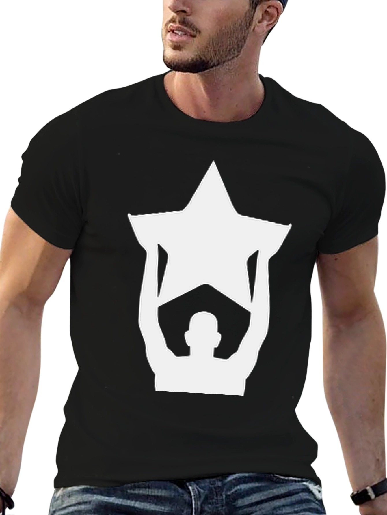 Star Lifter Black T-Shirt