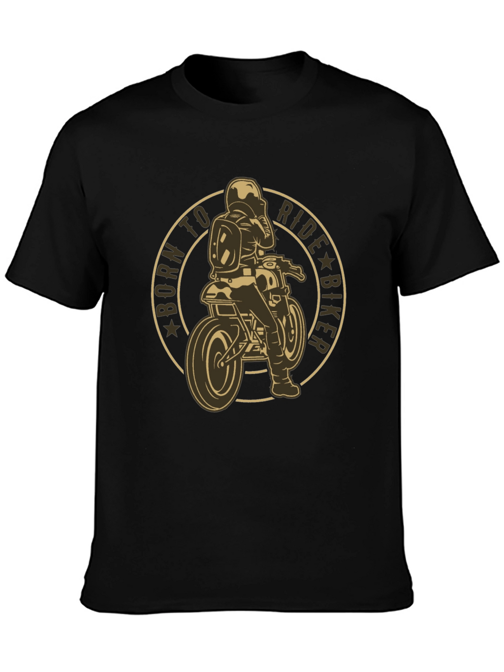 Born to Ride Biker Graphic Tee
