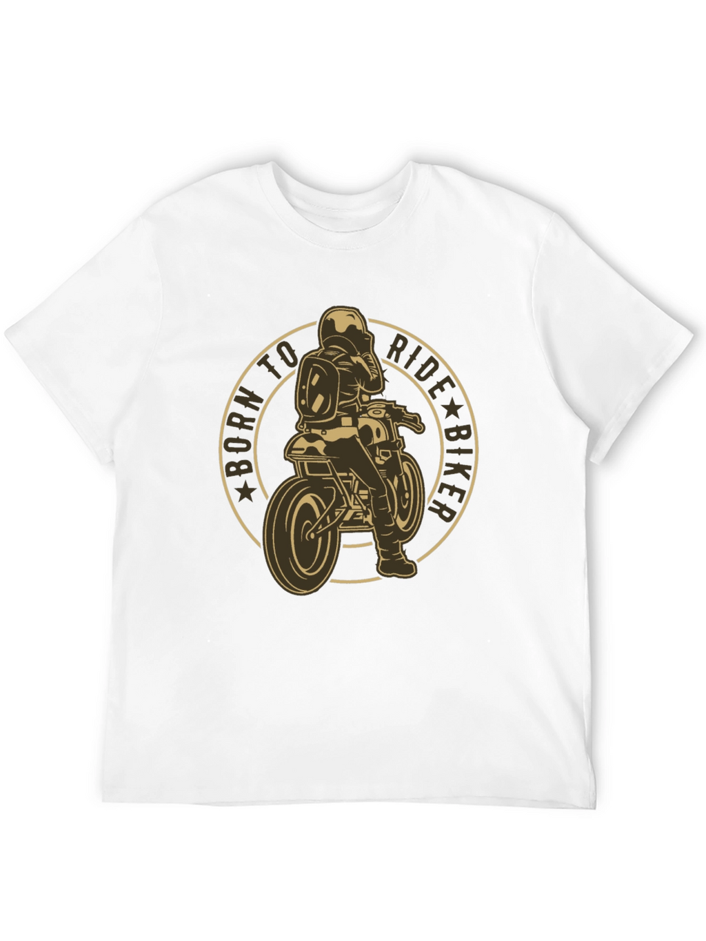 Born to Ride Biker Graphic Tee