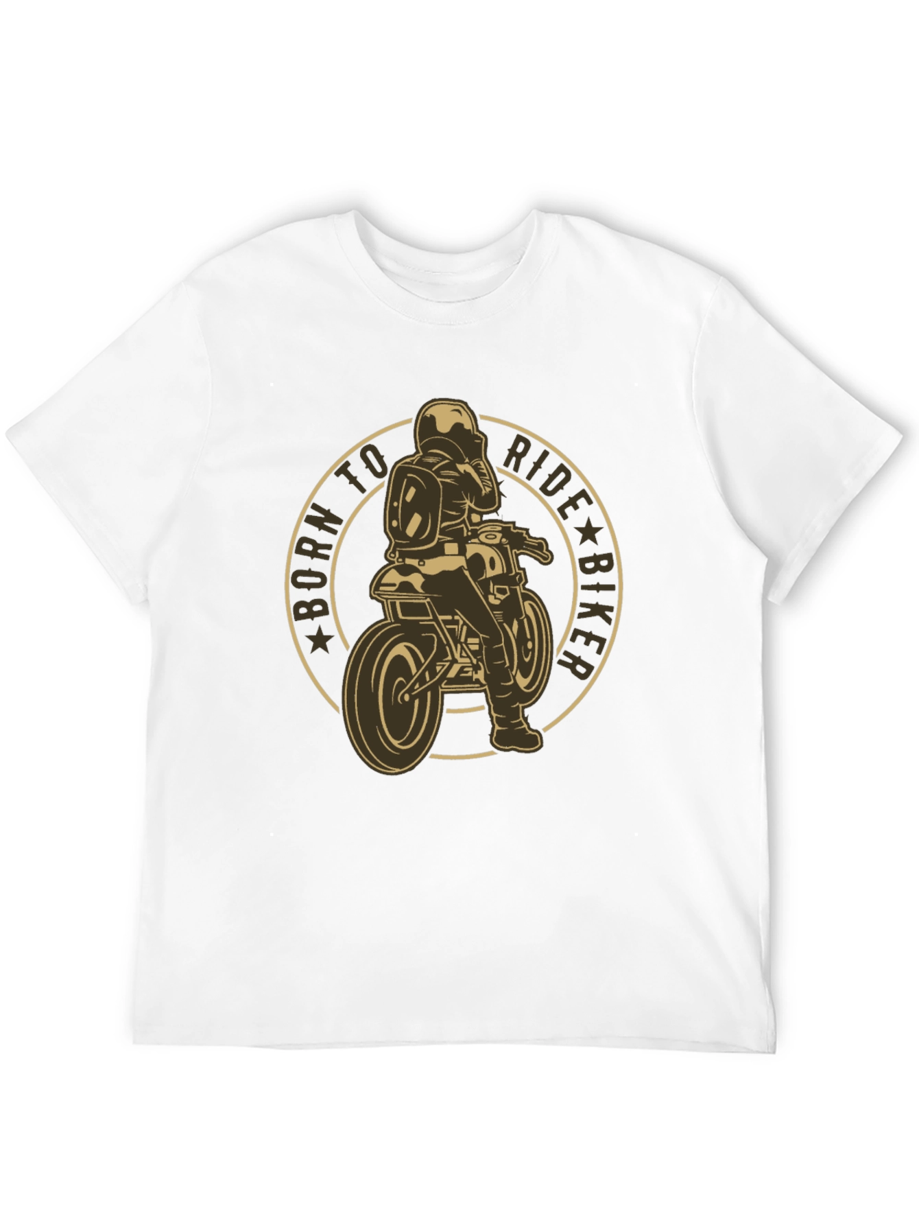 Born to Ride Biker Graphic Tee