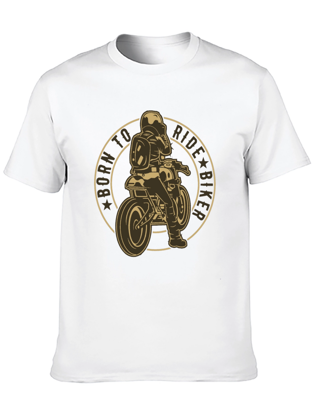 Born to Ride Biker Graphic Tee