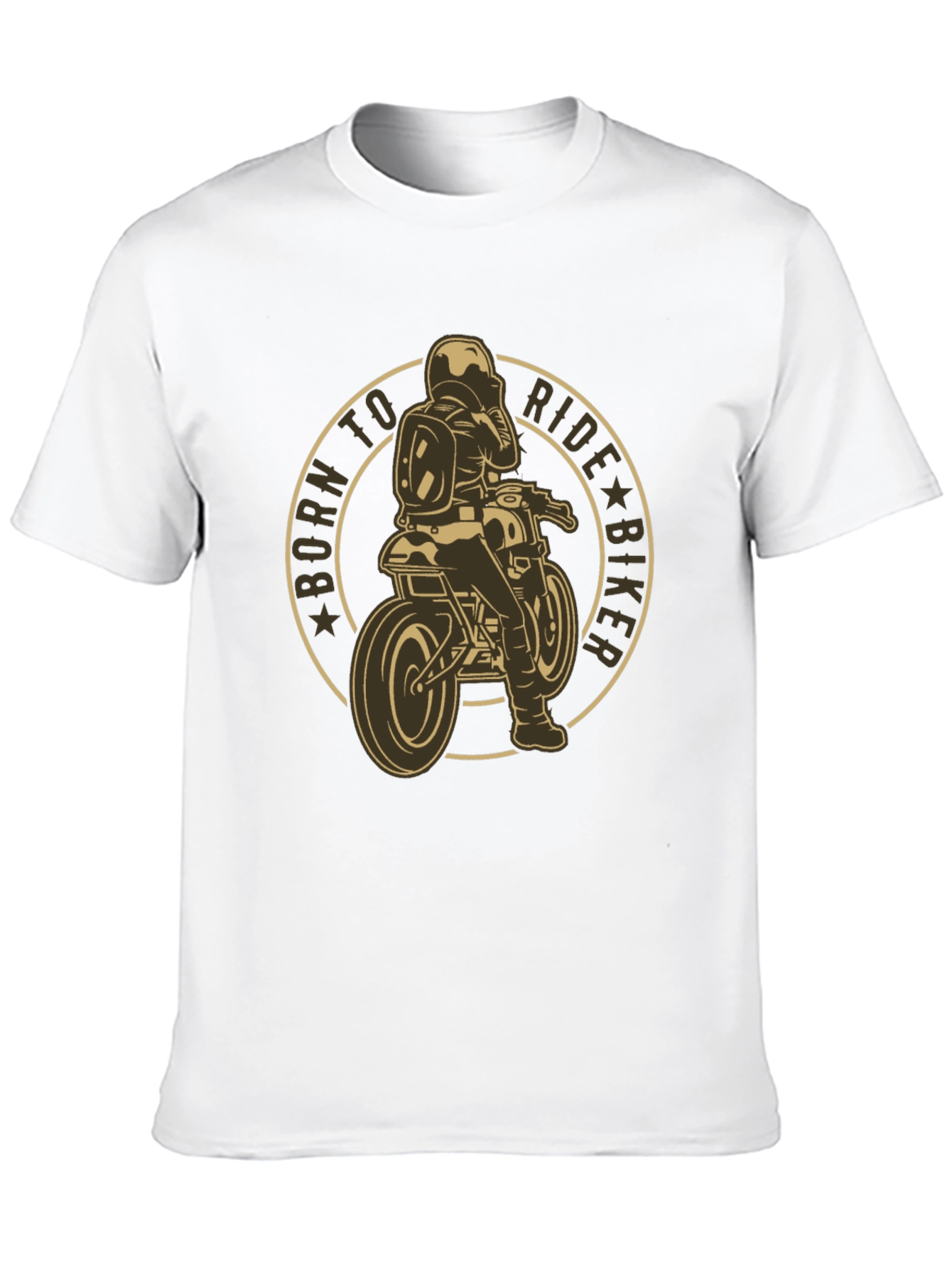 Born to Ride Biker Graphic Tee