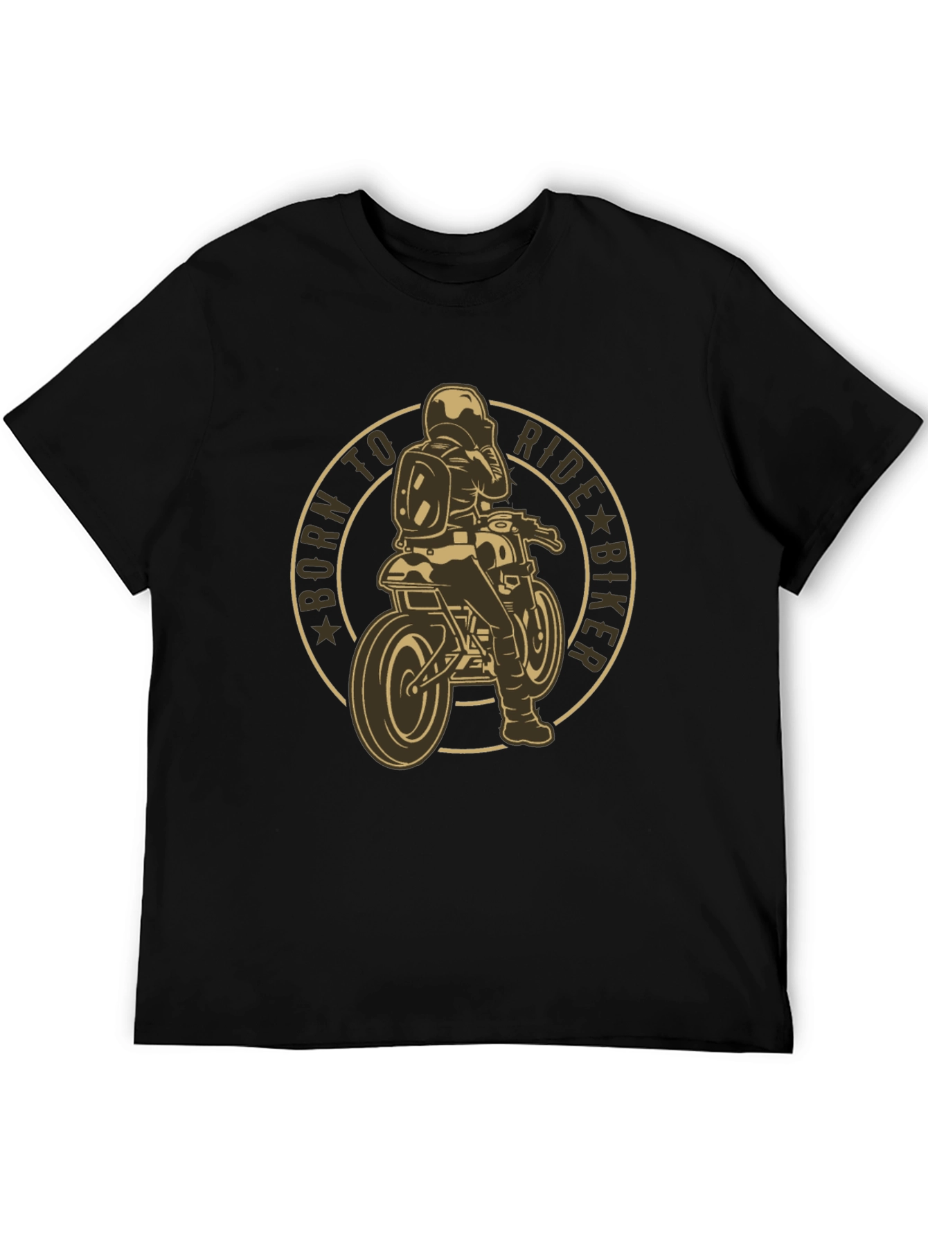 Born to Ride Biker Graphic Tee