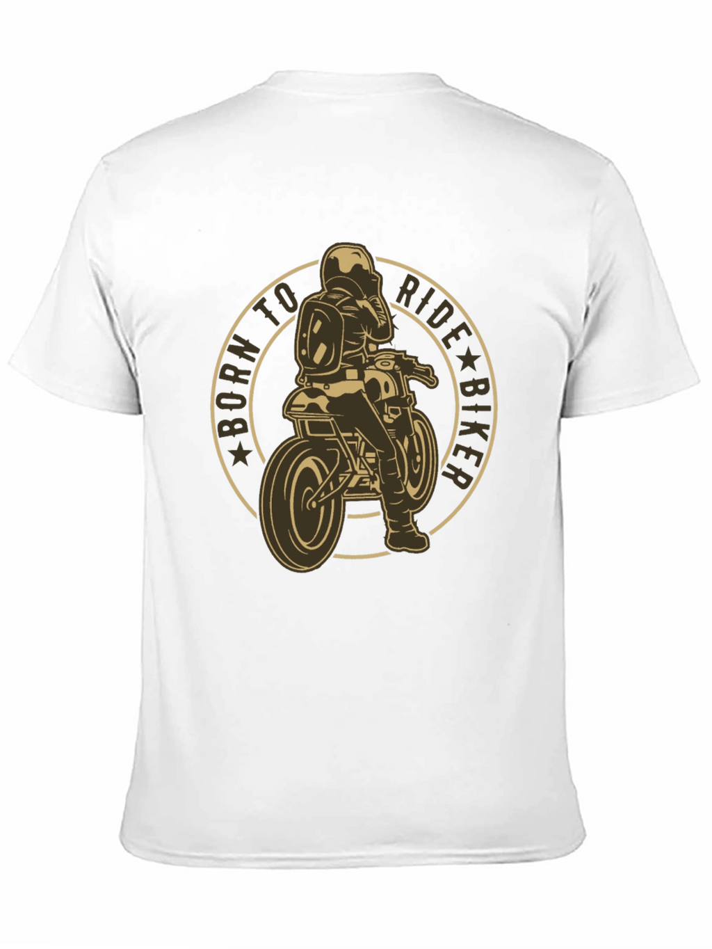 Born to Ride Biker Graphic Tee