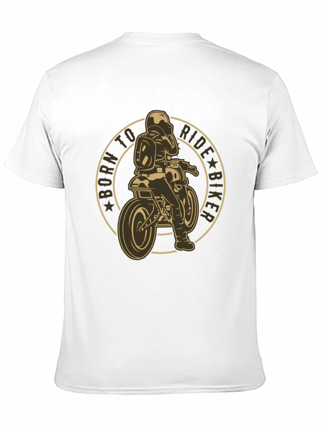 Born to Ride Biker Graphic Tee