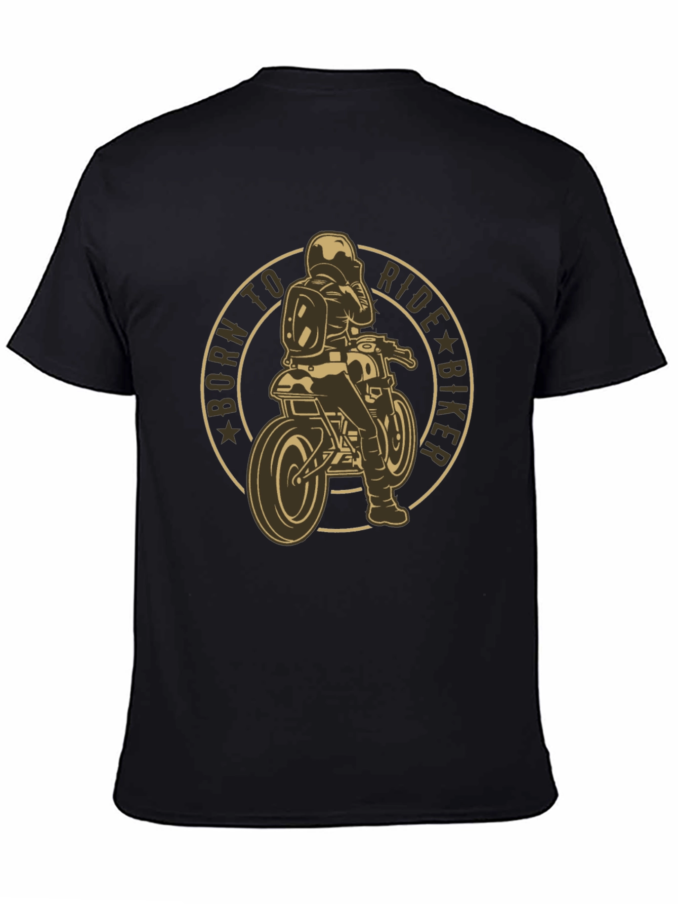 Born to Ride Biker Graphic Tee