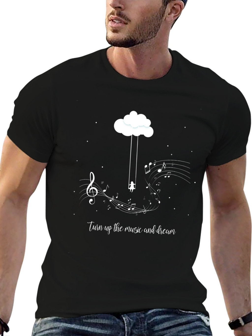 Dreamy Music T-Shirt - Cotton Tee