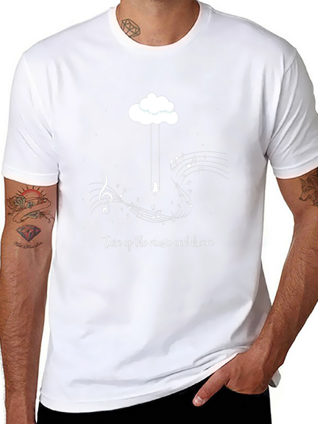 Dreamy Music T-Shirt - Cotton Tee