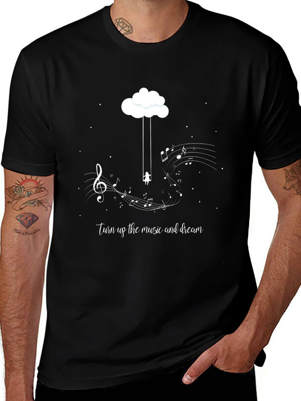 Dreamy Music T-Shirt - Cotton Tee