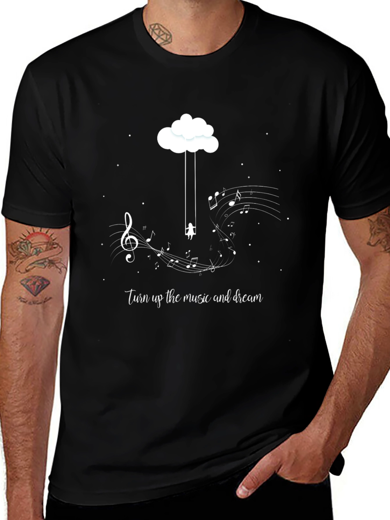 Dreamy Music T-Shirt - Cotton Tee
