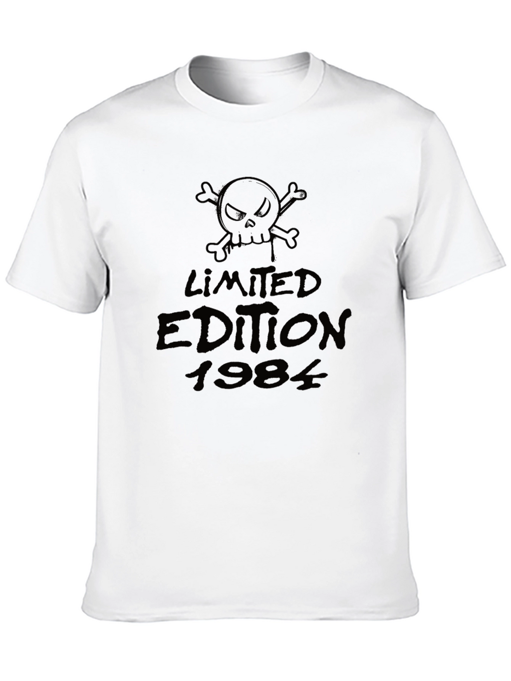 Limited Edition 1984 Skull Graphic T-Shirt