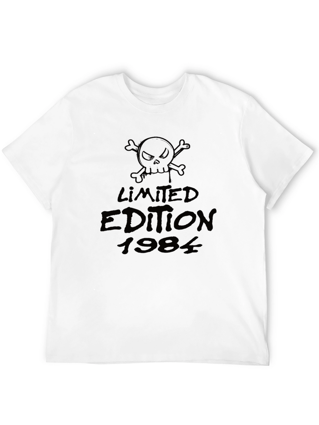 Limited Edition 1984 Skull Graphic T-Shirt