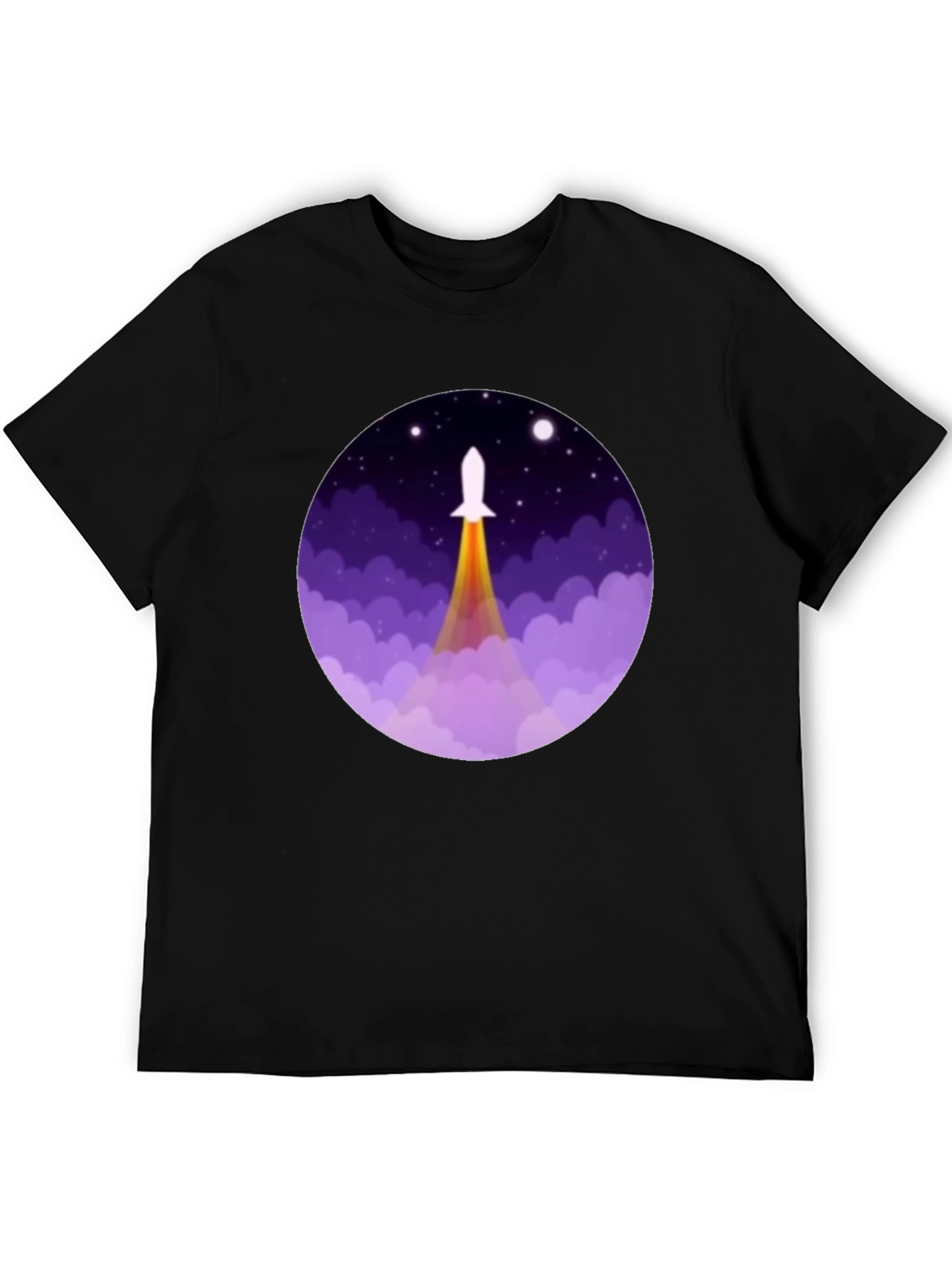 Rocket Launch Graphic Tee - Space Adventure Shirt