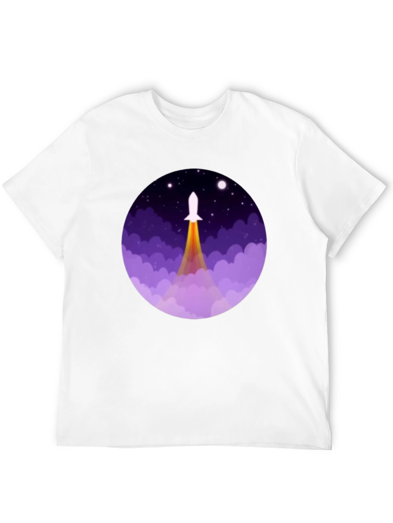 Rocket Launch Graphic Tee - Space Adventure Shirt