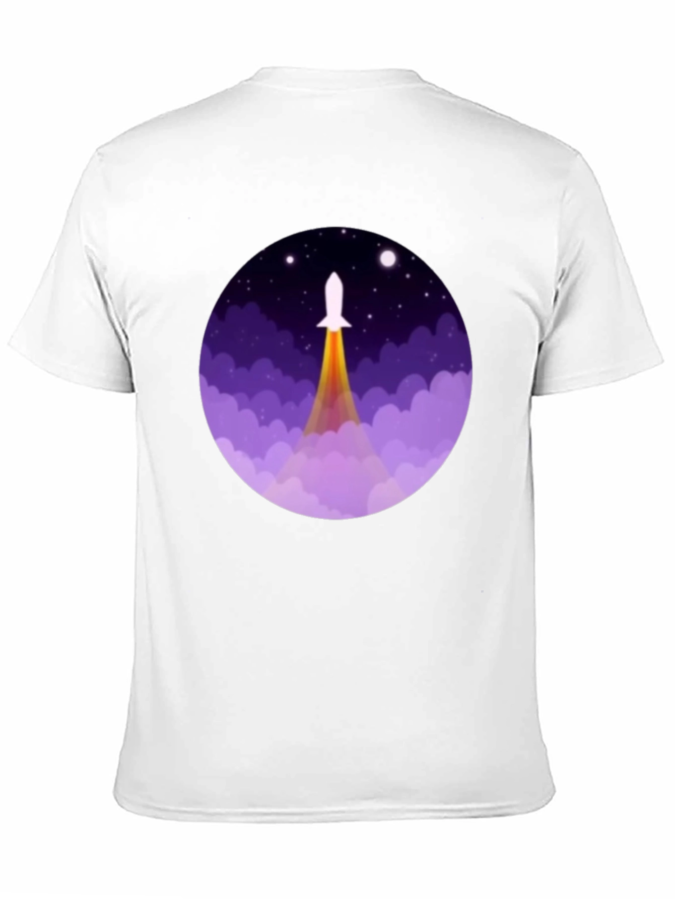 Rocket Launch Graphic Tee - Space Adventure Shirt