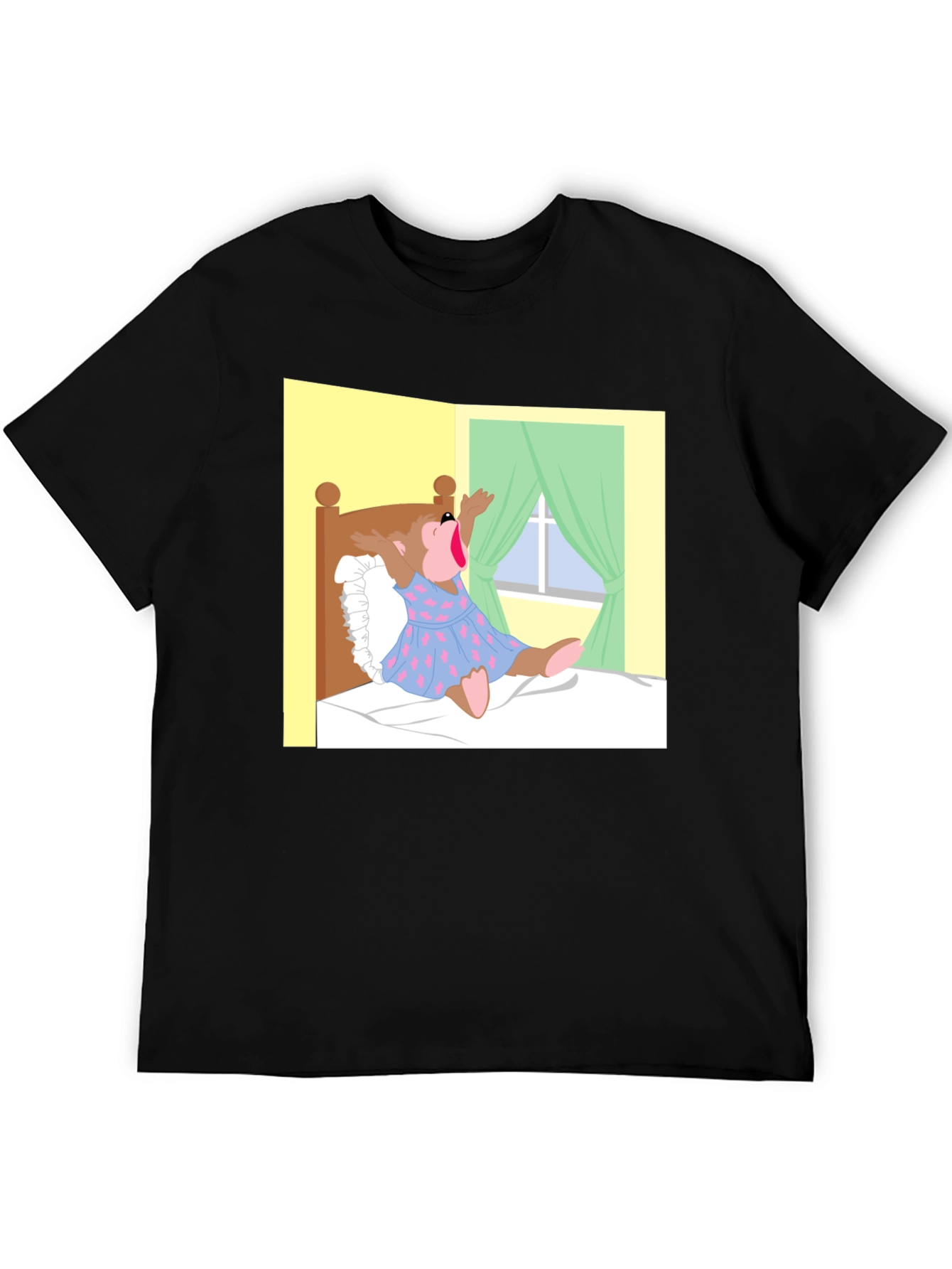 Cartoon Bear T-Shirt - Novelty Graphic Tee