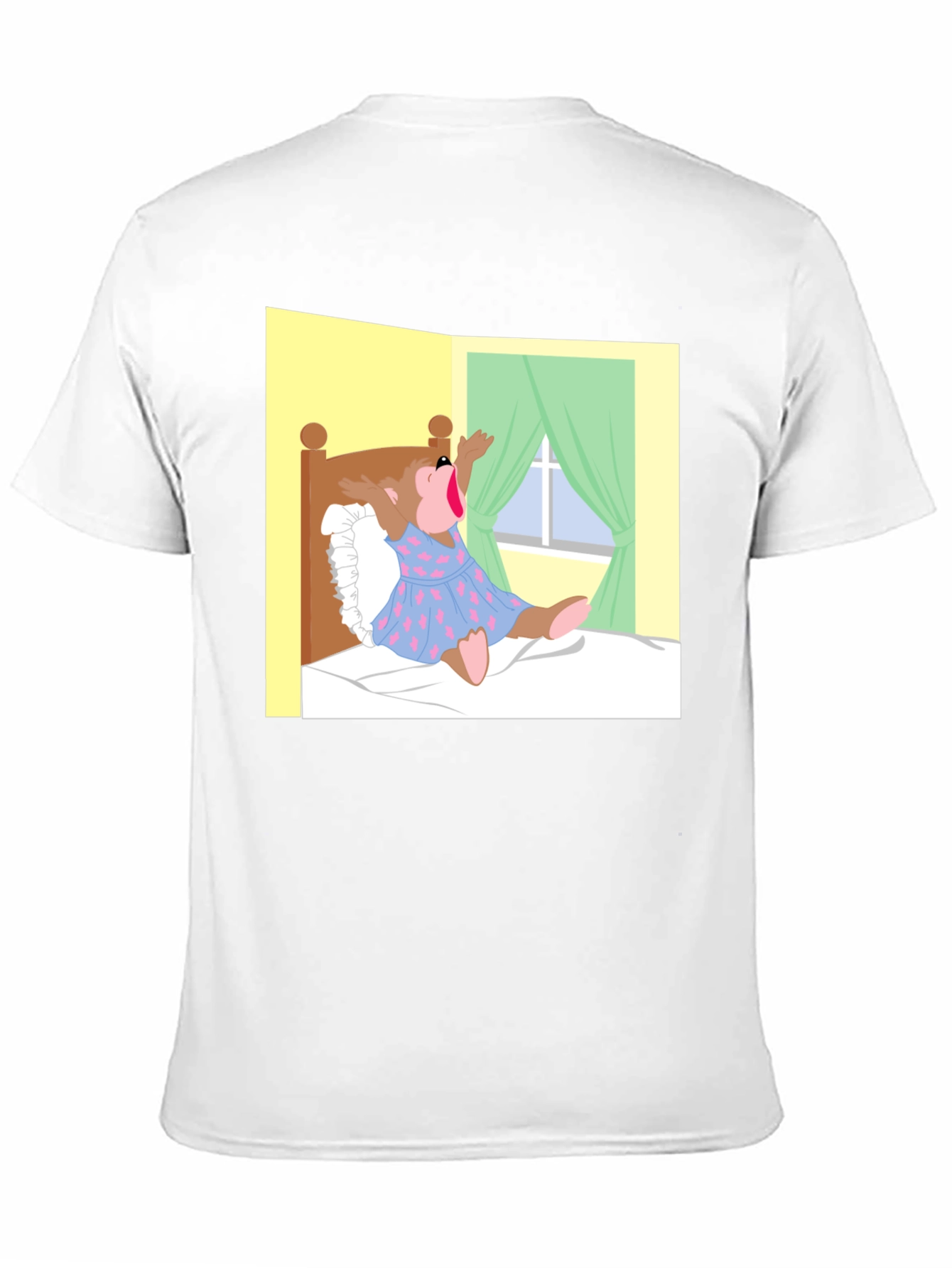 Cartoon Bear T-Shirt - Novelty Graphic Tee
