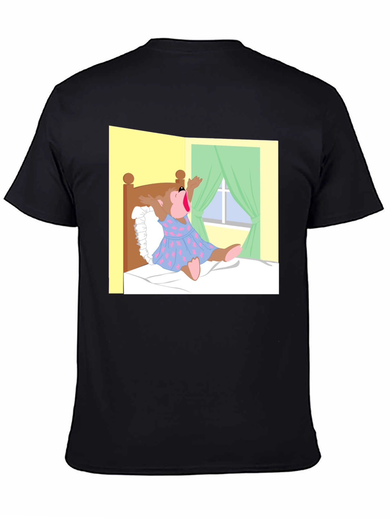 Cartoon Bear T-Shirt - Novelty Graphic Tee