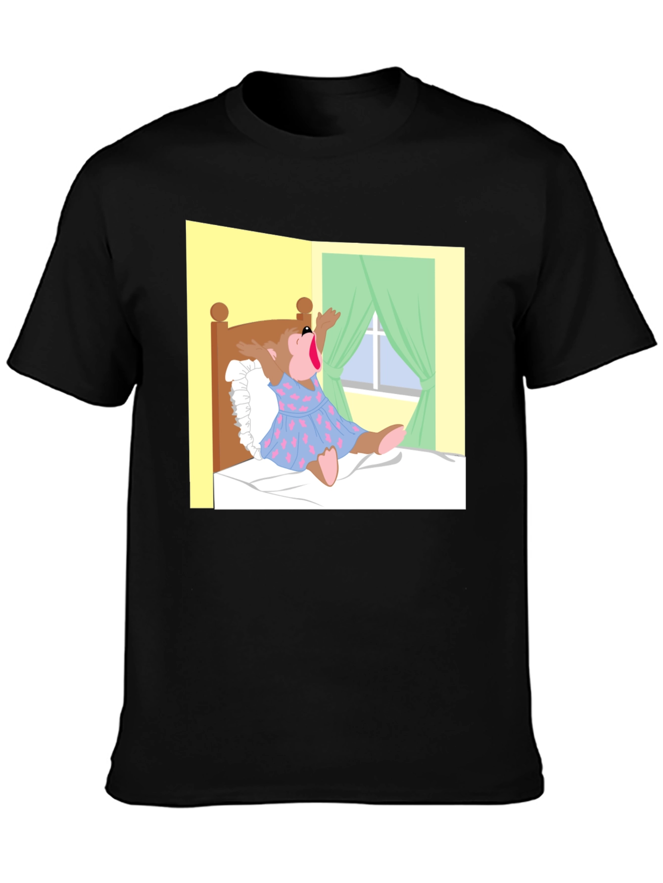 Cartoon Bear T-Shirt - Novelty Graphic Tee