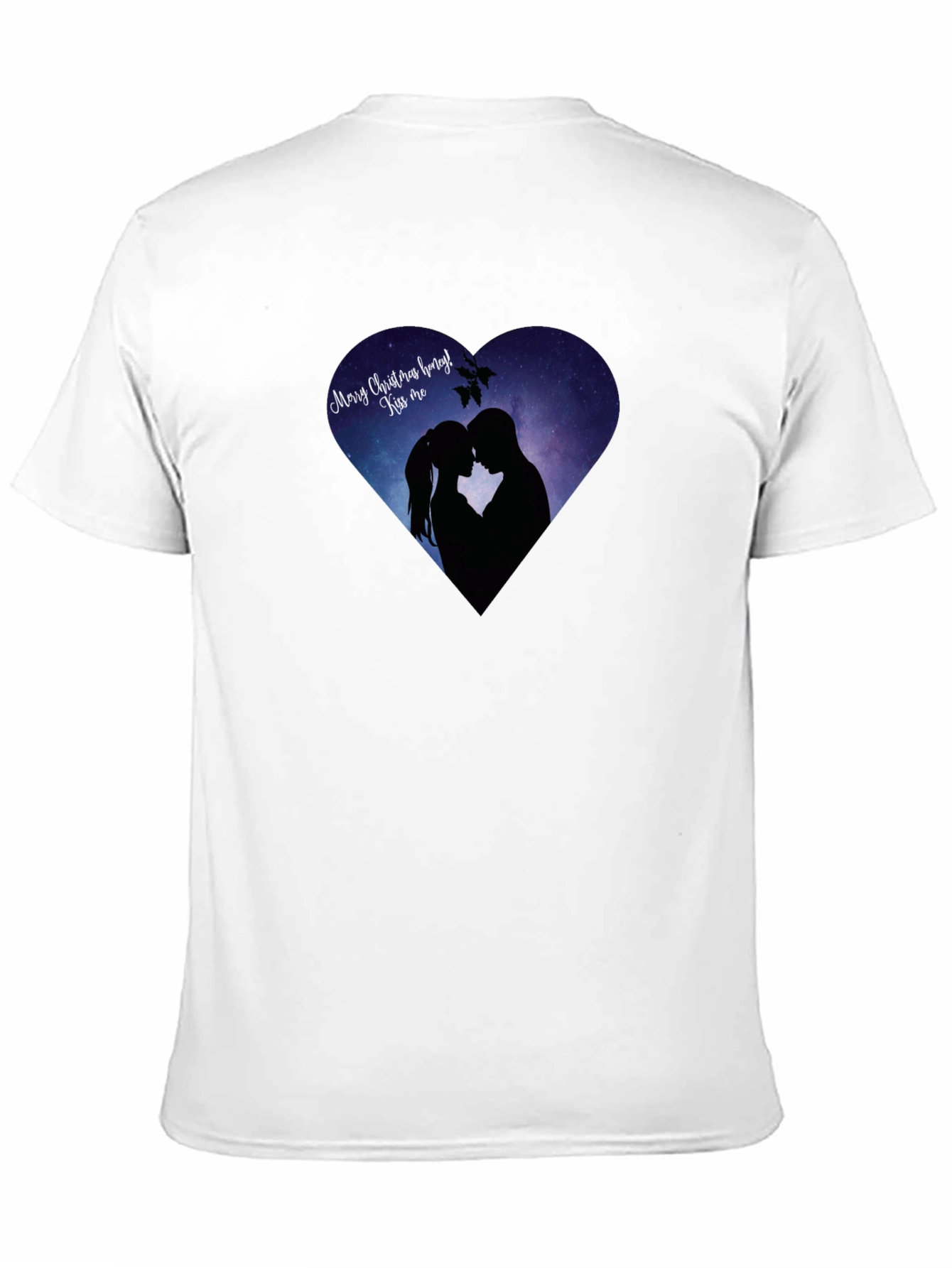 Christmas Kiss Heart Graphic Tee