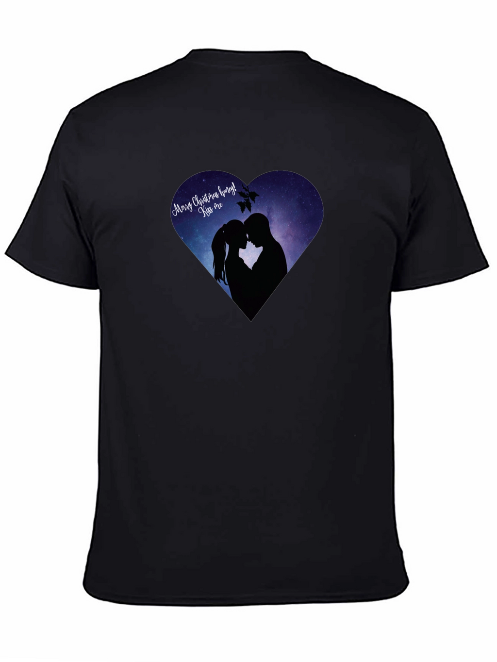 Christmas Kiss Heart Graphic Tee