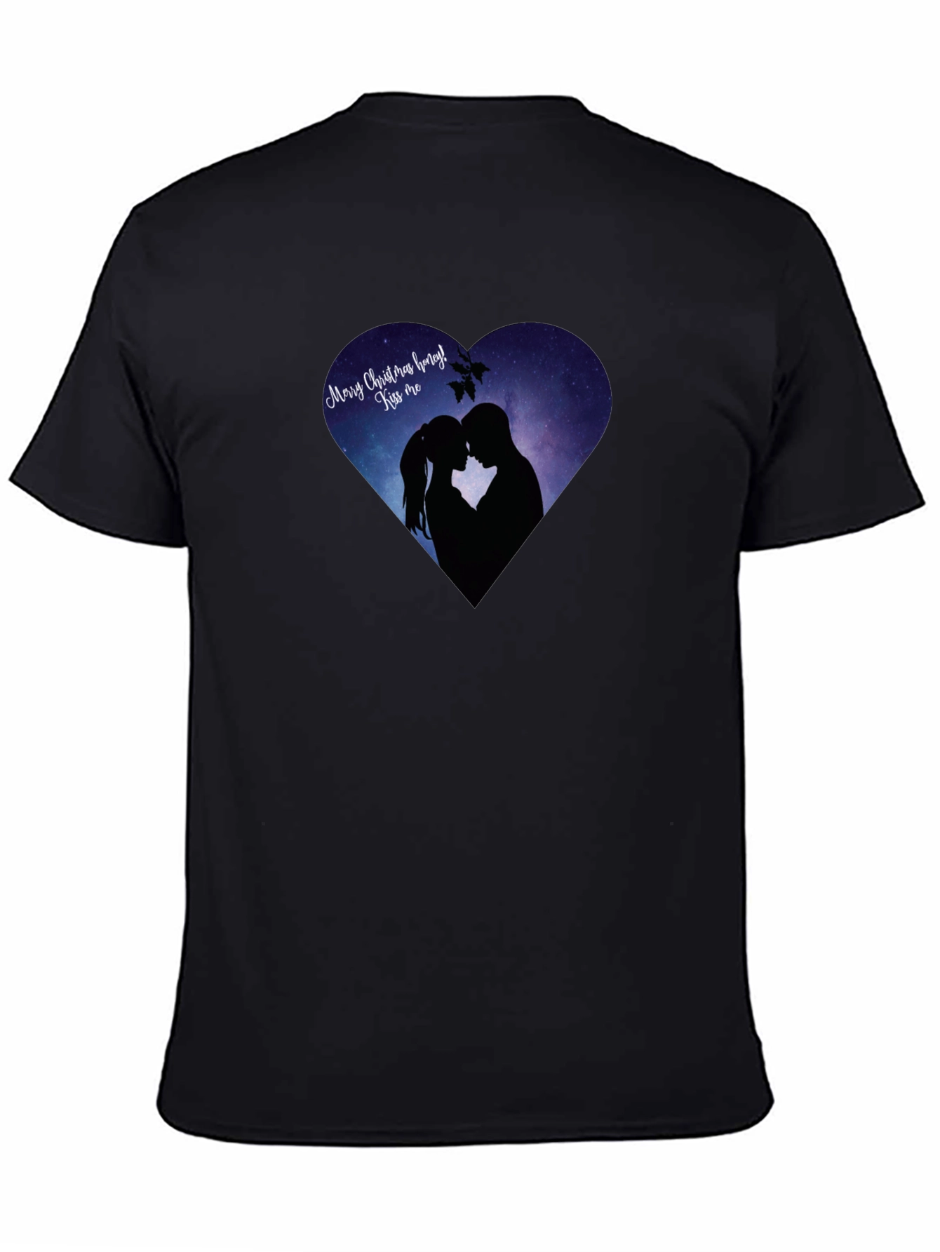 Christmas Kiss Heart Graphic Tee