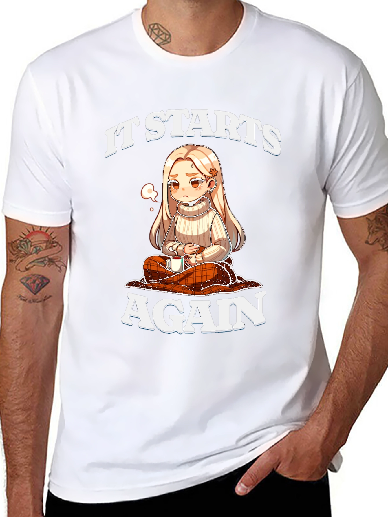 It Starts Again Graphic T-Shirt