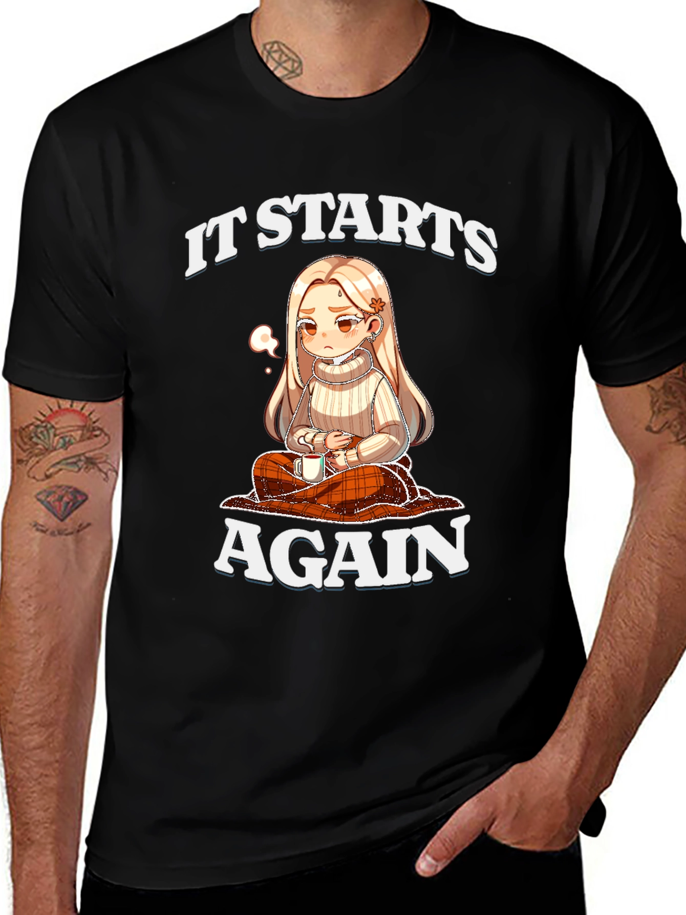 It Starts Again Graphic T-Shirt