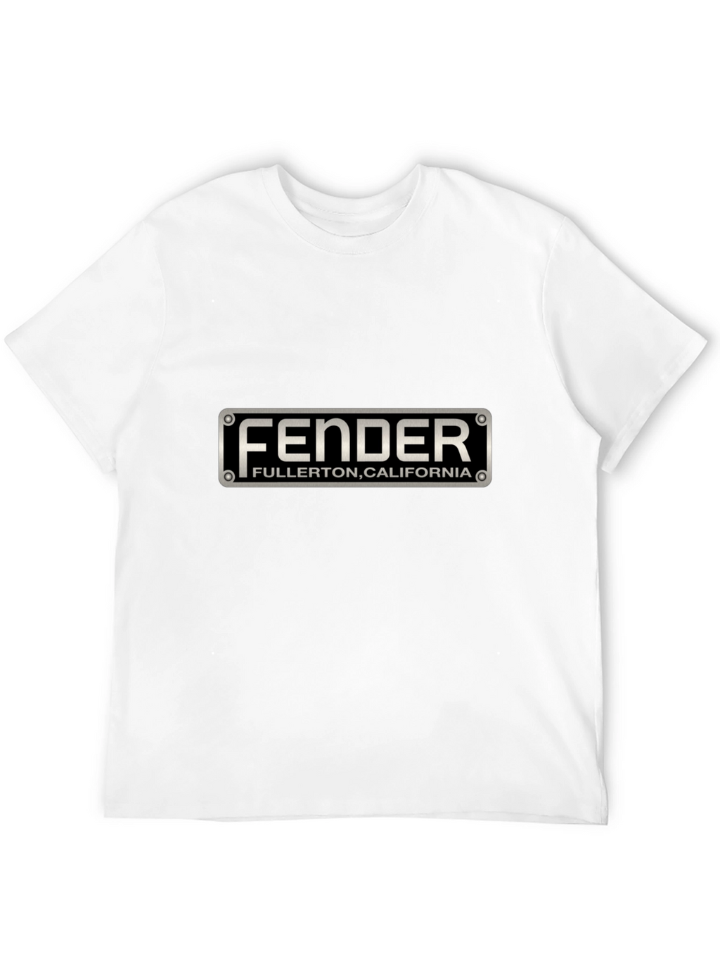 Fender Fullerton California Graphic Black T-Shirt