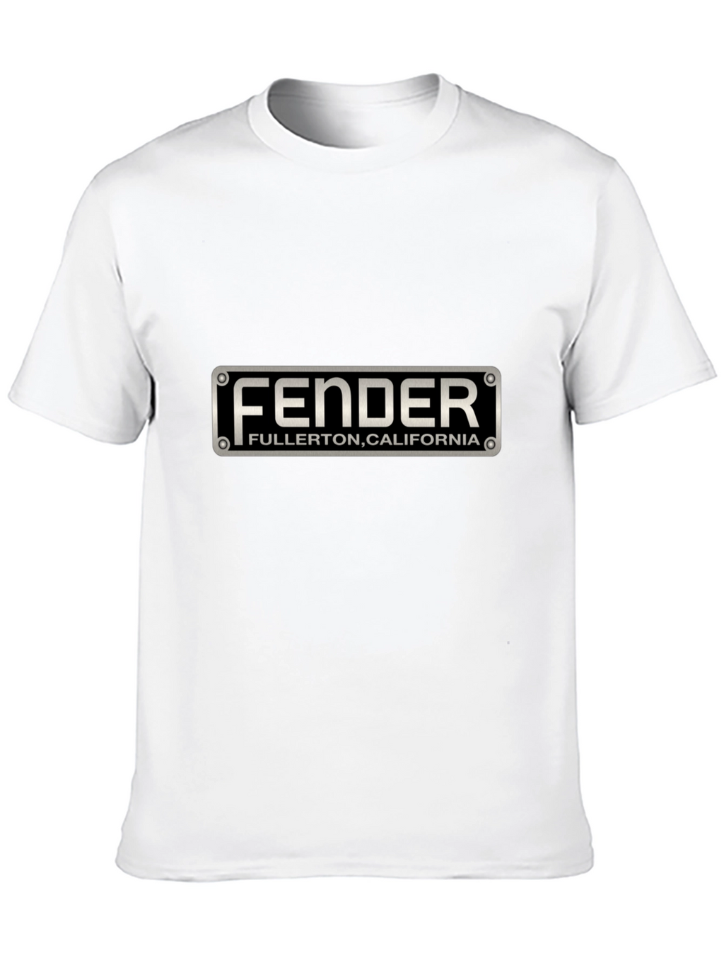 Fender Fullerton California Graphic Black T-Shirt