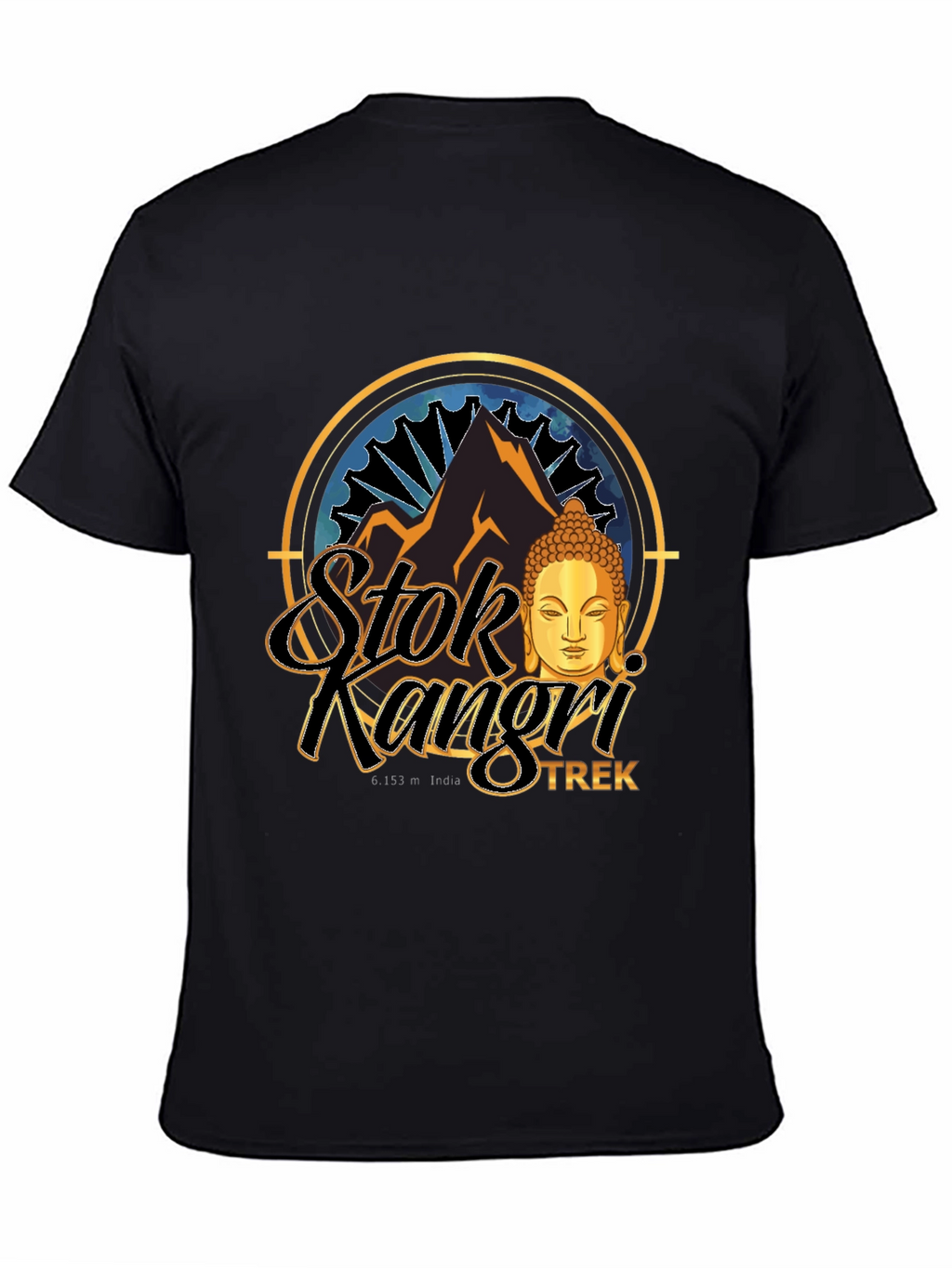 Stok Kangri Trek T-Shirt - Mountain Adventure Tee