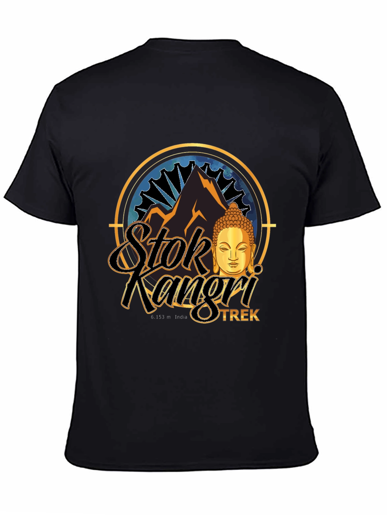 Stok Kangri Trek T-Shirt - Mountain Adventure Tee