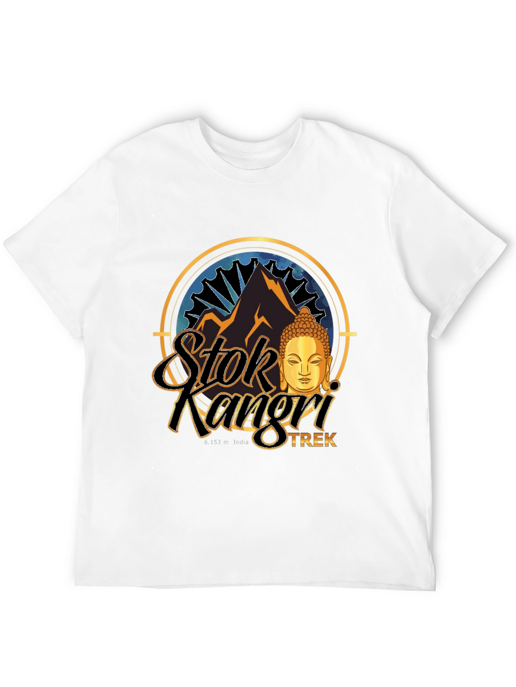 Stok Kangri Trek T-Shirt - Mountain Adventure Tee