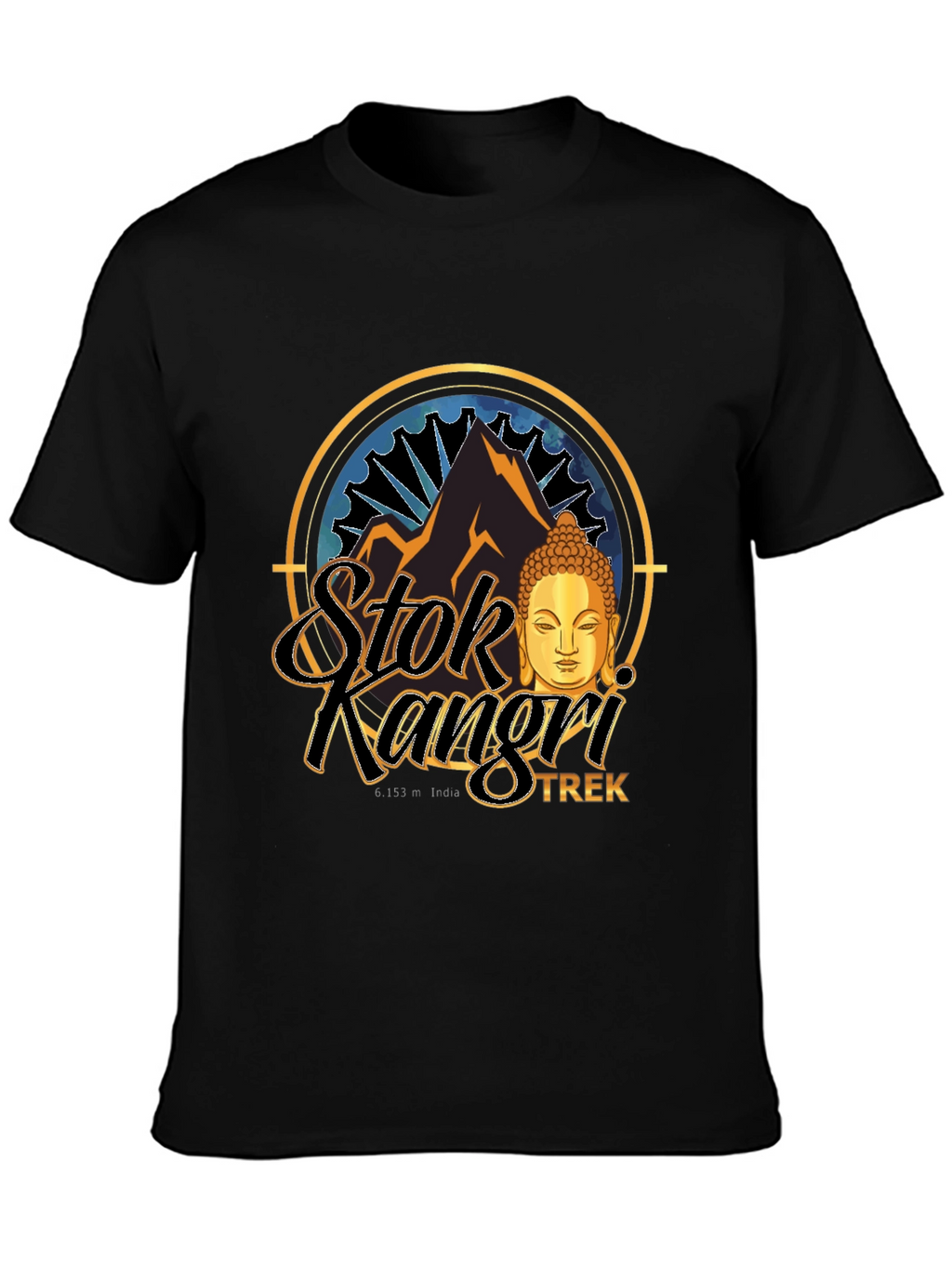 Stok Kangri Trek T-Shirt - Mountain Adventure Tee