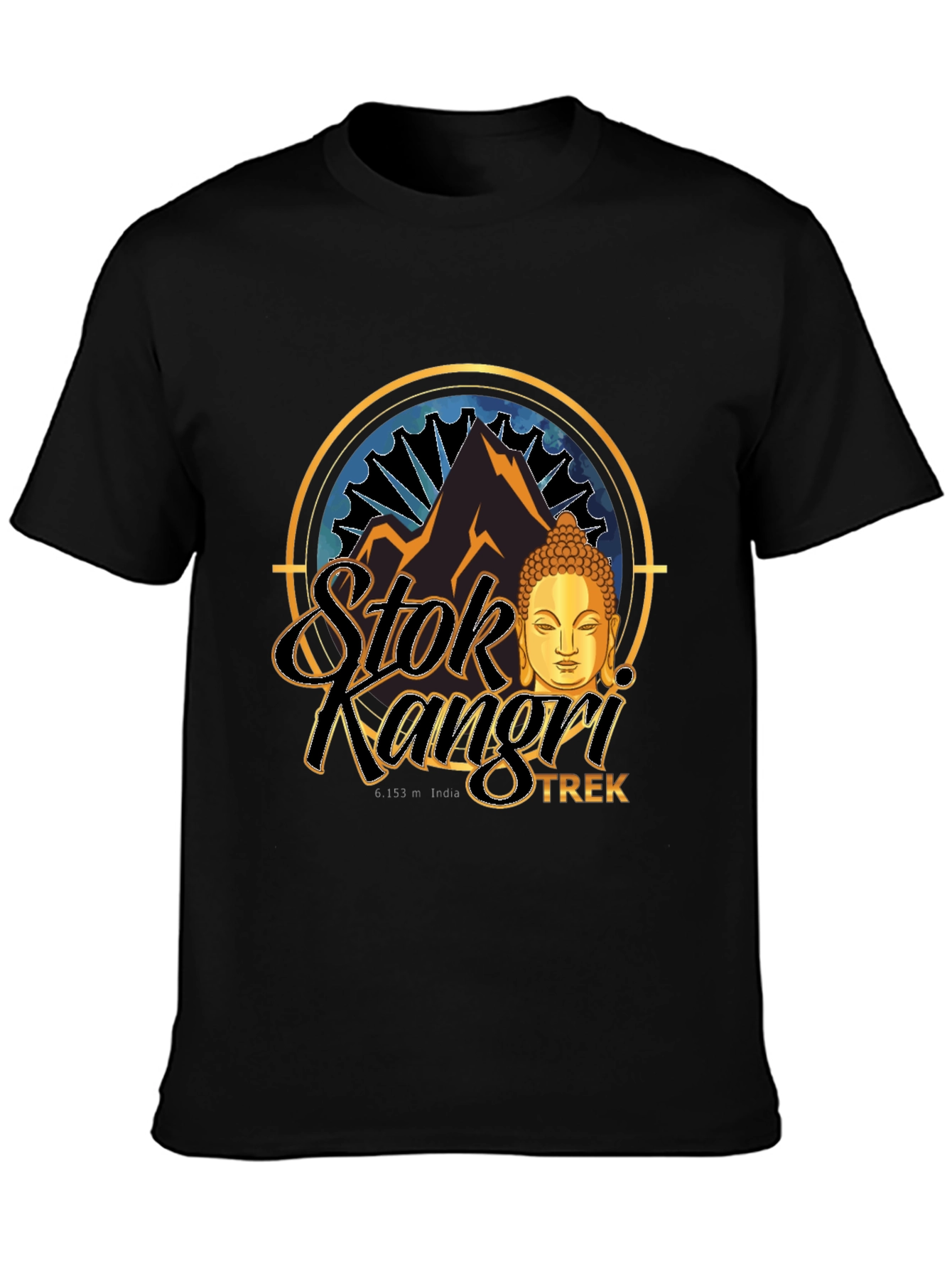 Stok Kangri Trek T-Shirt - Mountain Adventure Tee