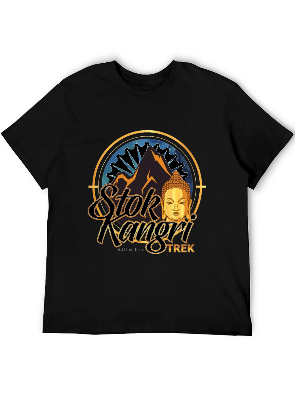 Stok Kangri Trek T-Shirt - Mountain Adventure Tee