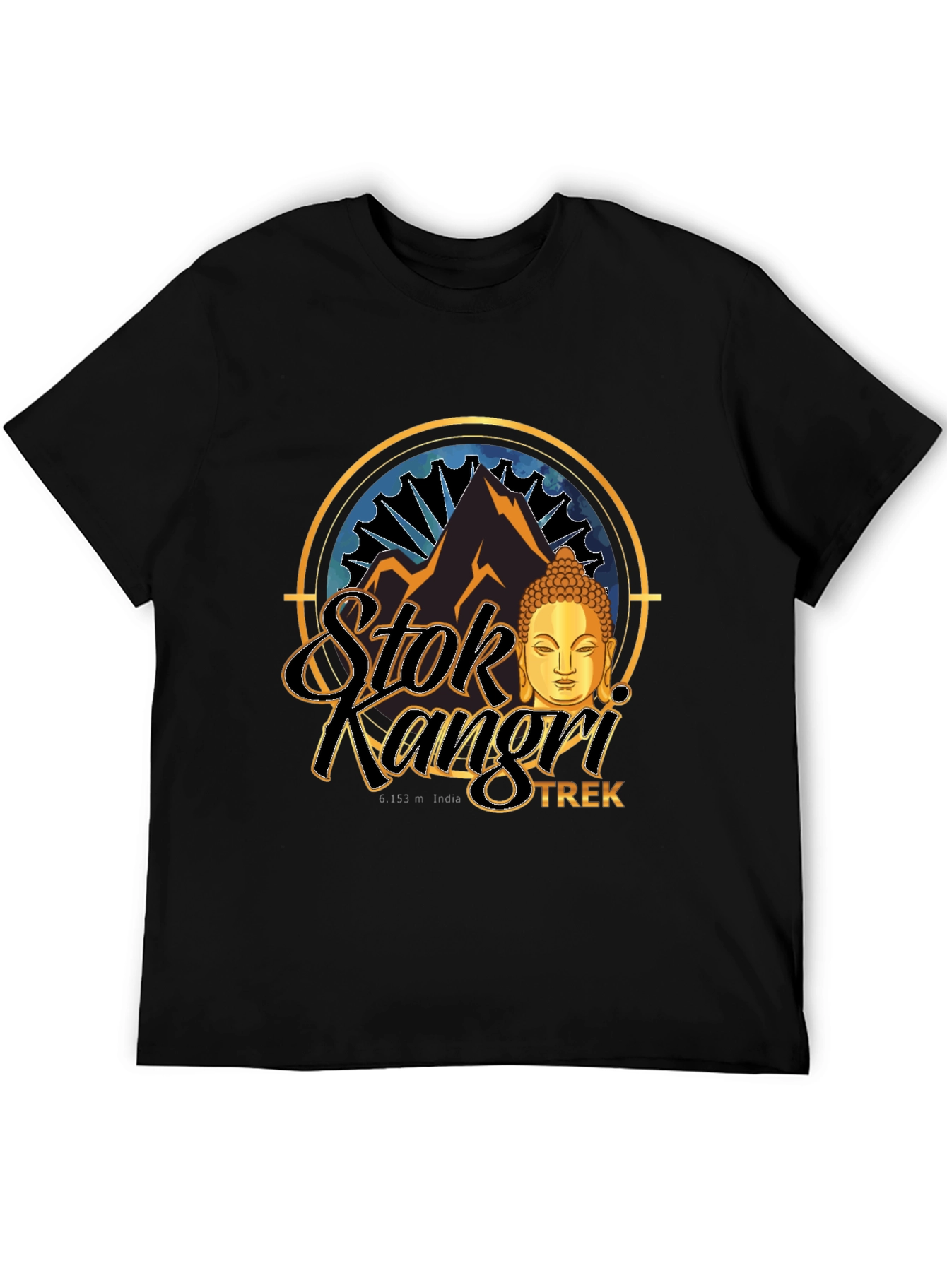Stok Kangri Trek T-Shirt - Mountain Adventure Tee