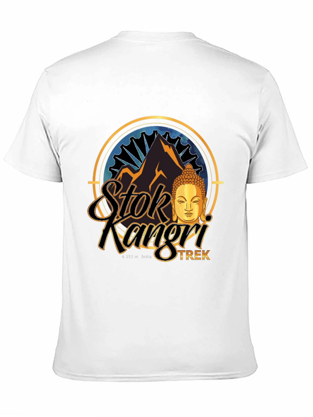 Stok Kangri Trek T-Shirt - Mountain Adventure Tee