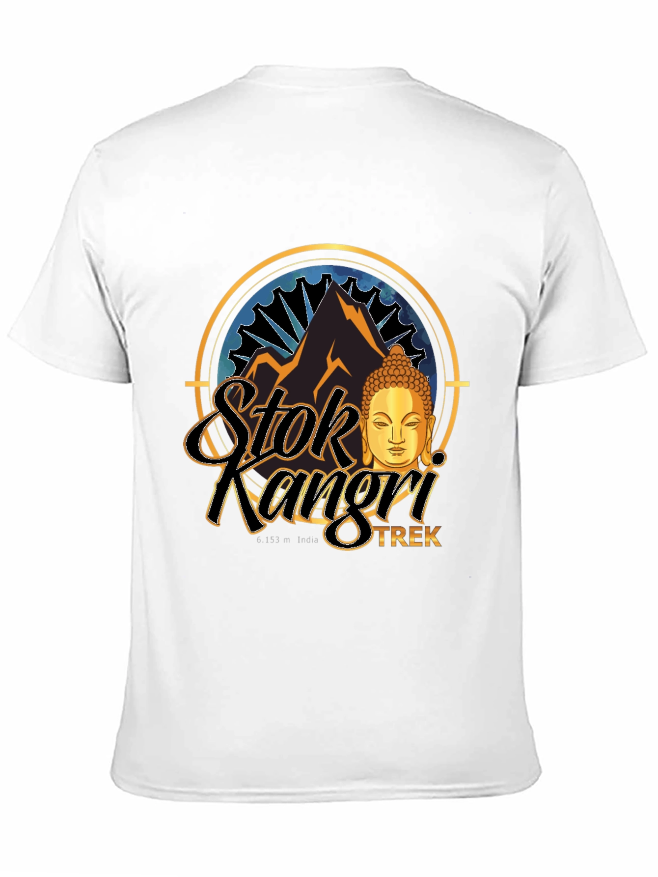 Stok Kangri Trek T-Shirt - Mountain Adventure Tee