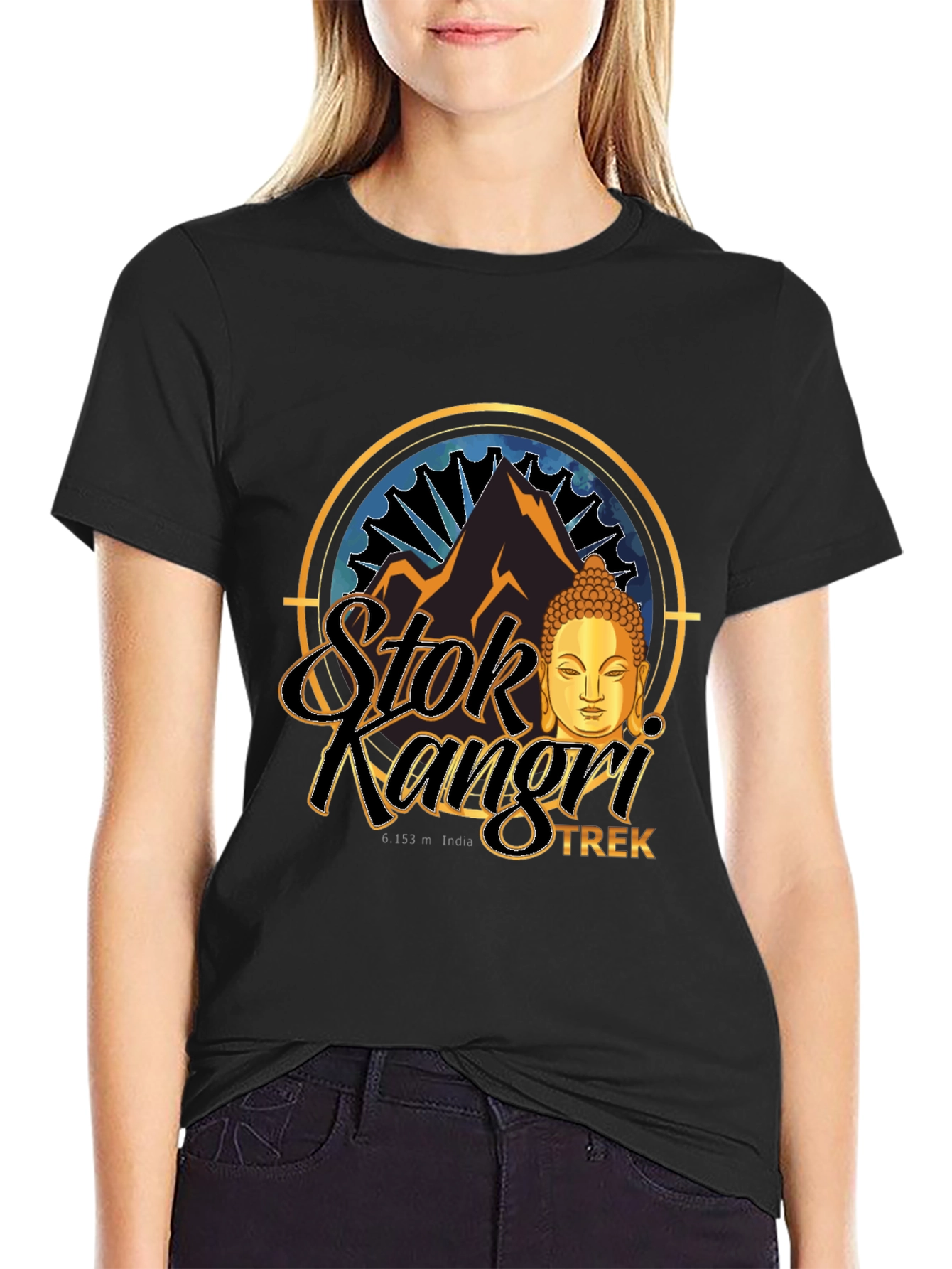 Stok Kangri Trek T-Shirt - Mountain Adventure Tee