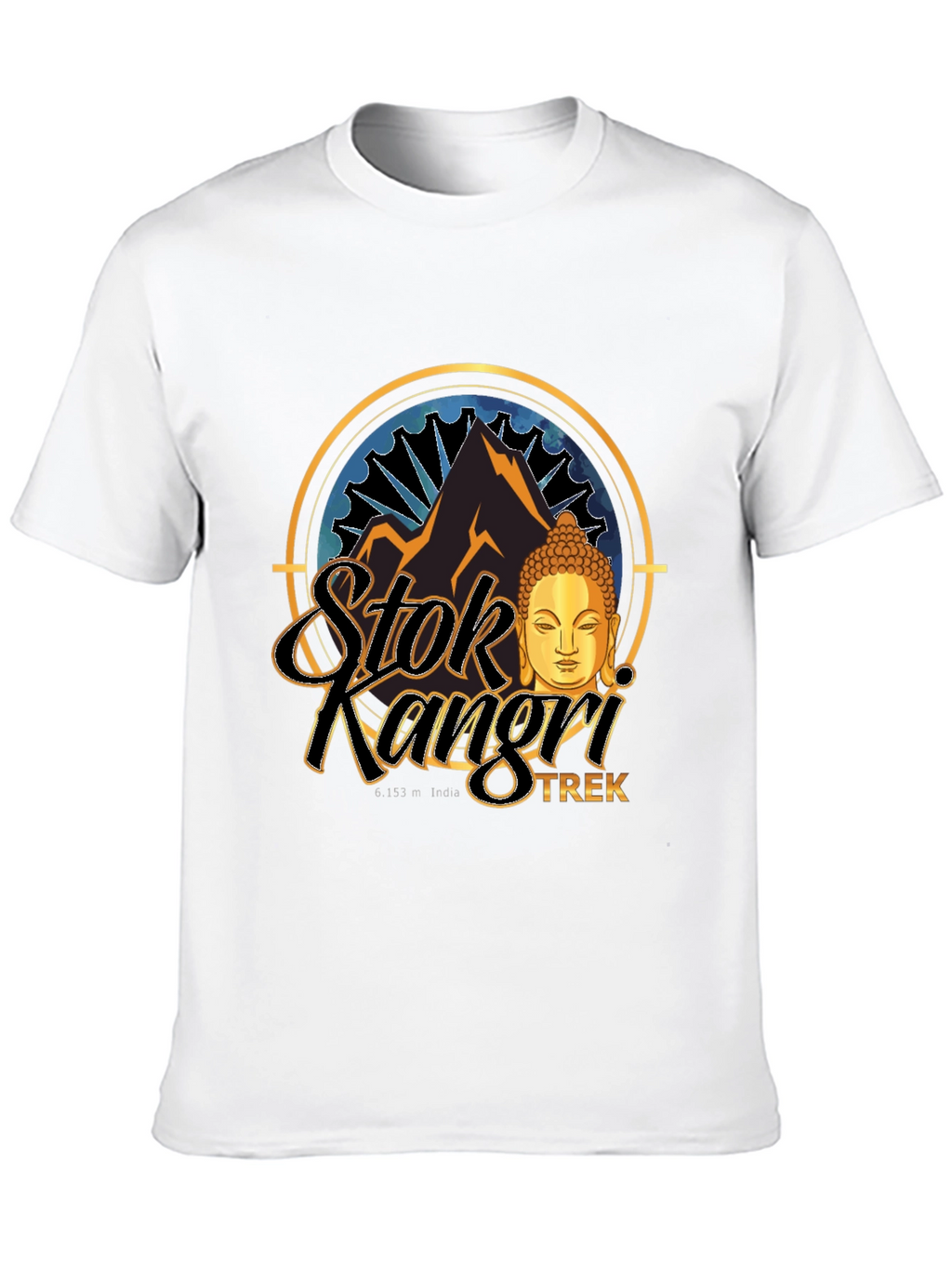 Stok Kangri Trek T-Shirt - Mountain Adventure Tee