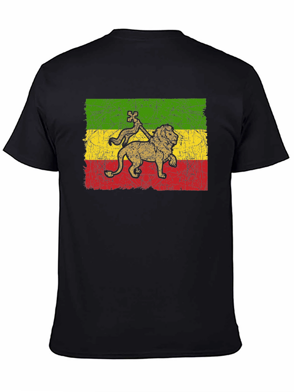 Rasta Lion T-Shirt - Reggae Inspired Graphic Tee