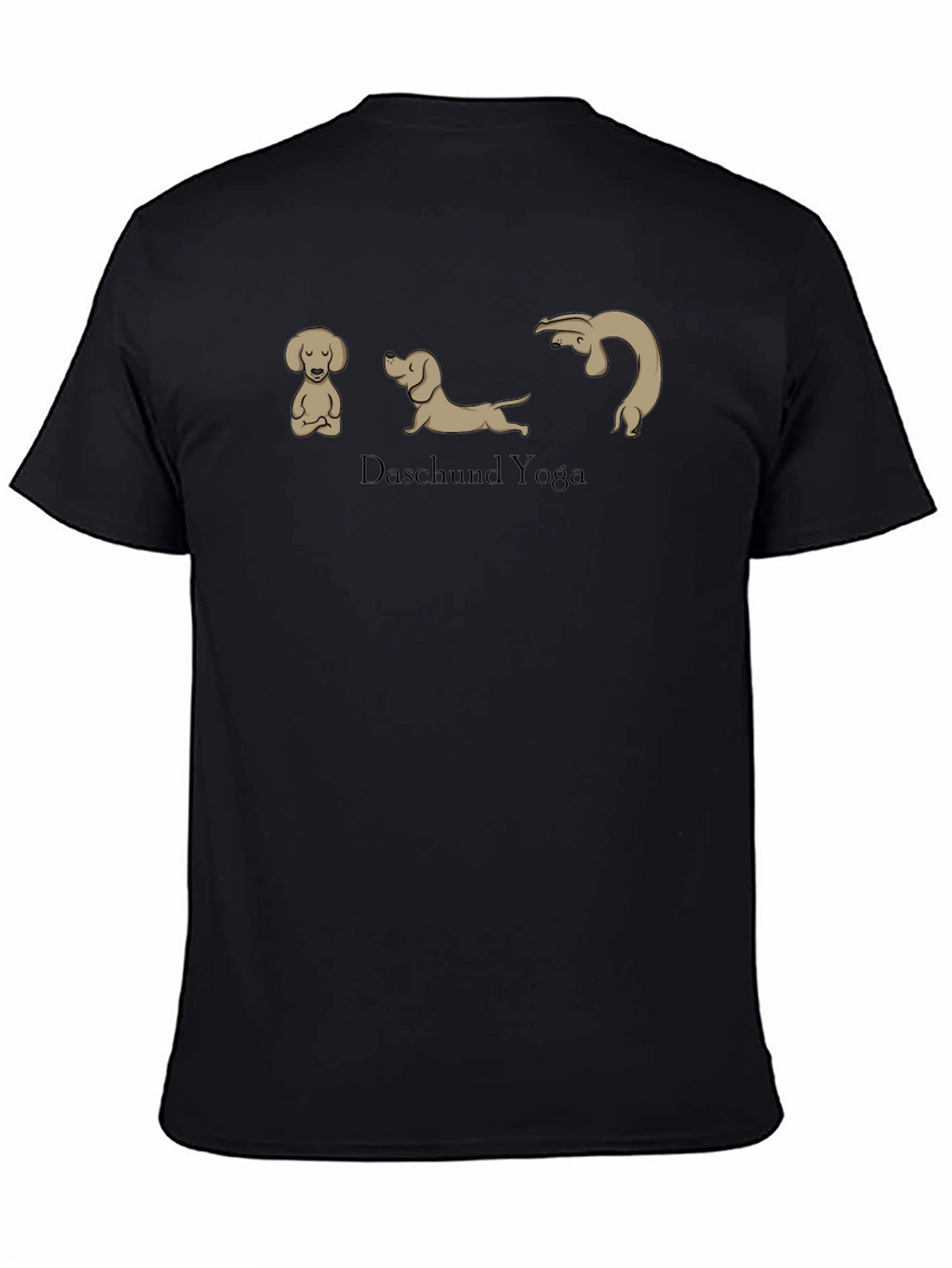 Dachshund Yoga Graphic Tee - Funny Dog Lover Shirt