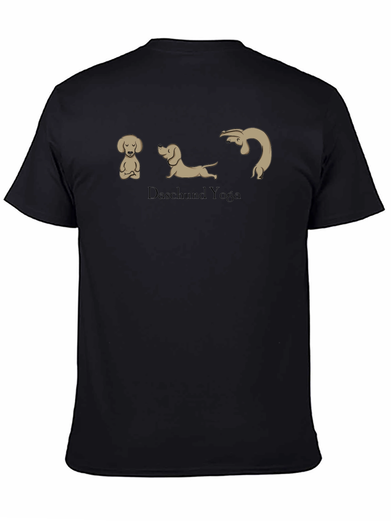 Dachshund Yoga Graphic Tee - Funny Dog Lover Shirt