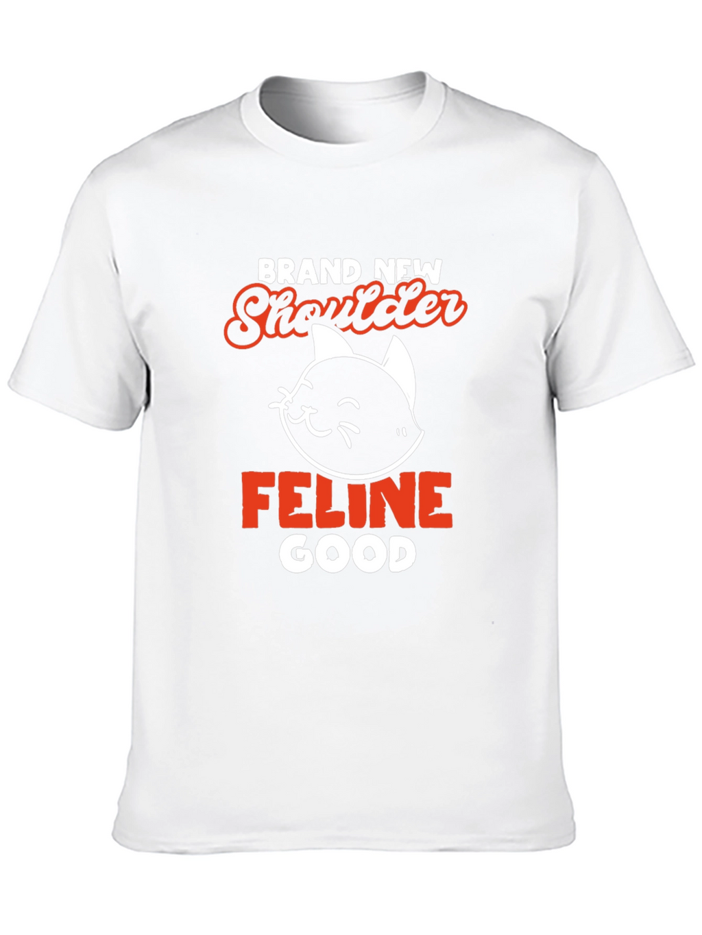 Brand New Shoulder Feline Good Black T-Shirt