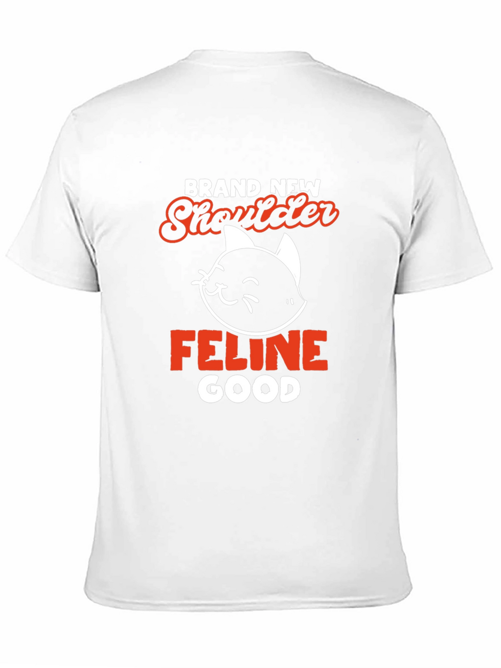 Brand New Shoulder Feline Good Black T-Shirt