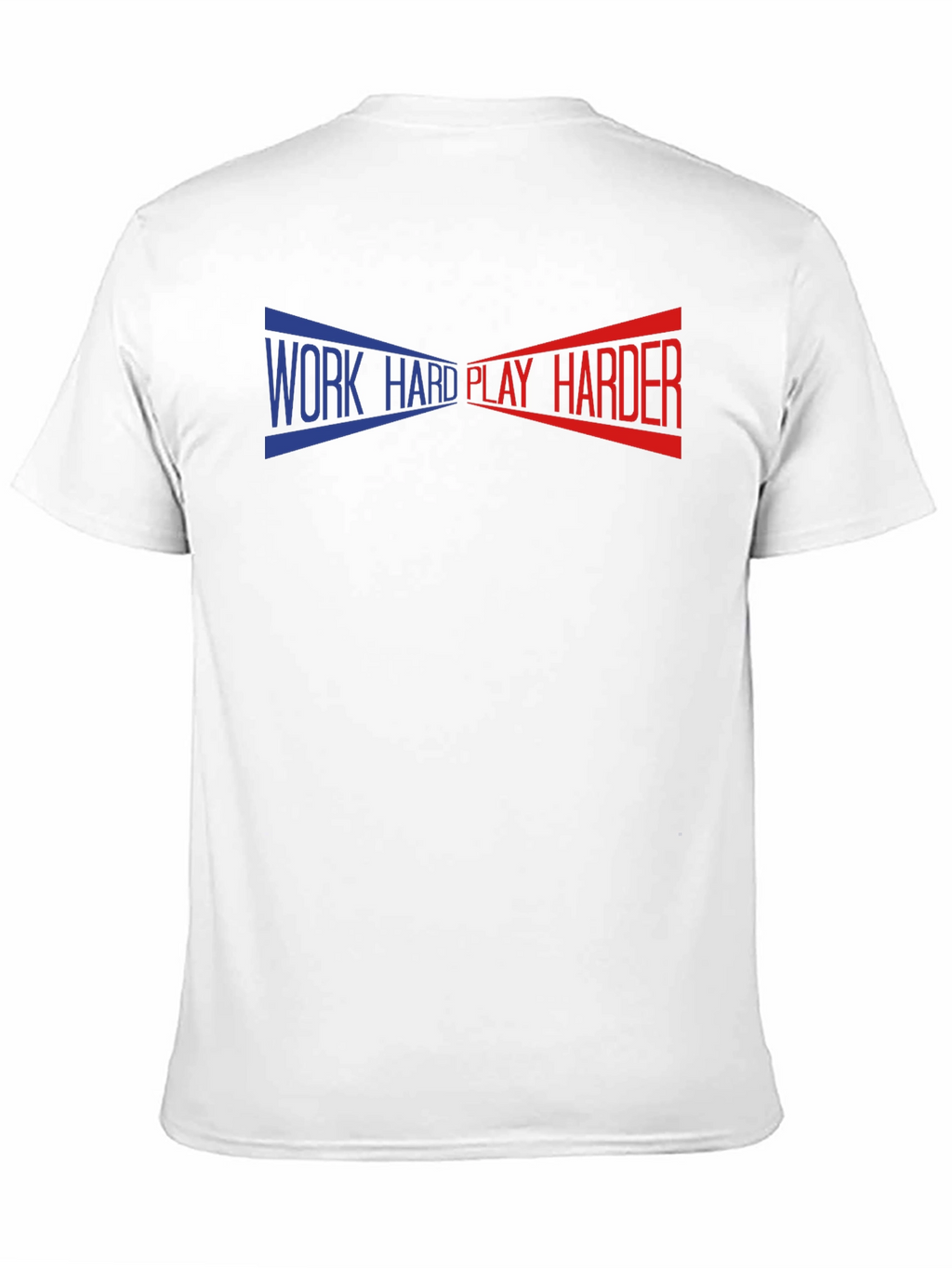 Work Hard Play Harder Graphic Tee - Black