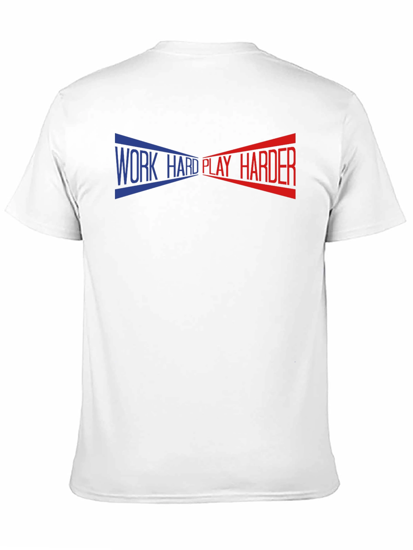 Work Hard Play Harder Graphic Tee - Black